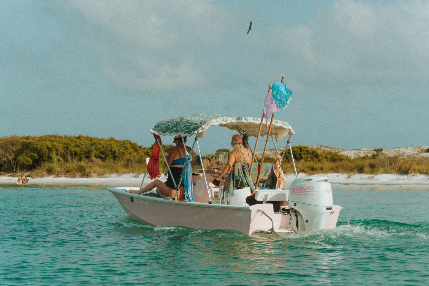 Girls Love Boats Flag