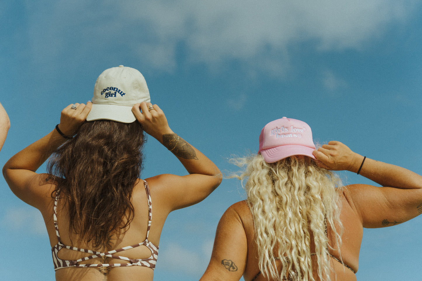 Wild Coconut Girl Baseball Cap