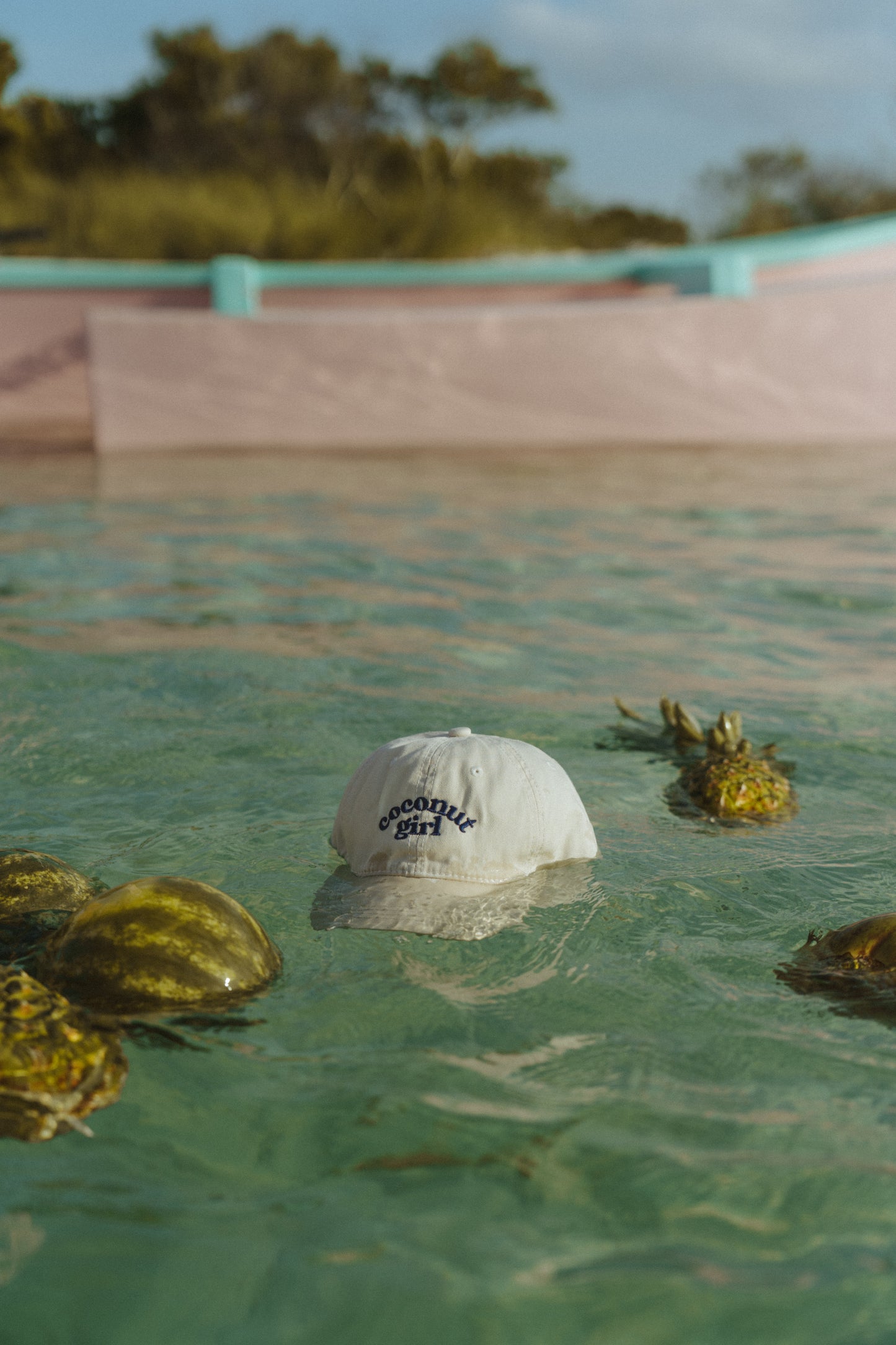 Wild Coconut Girl Baseball Cap