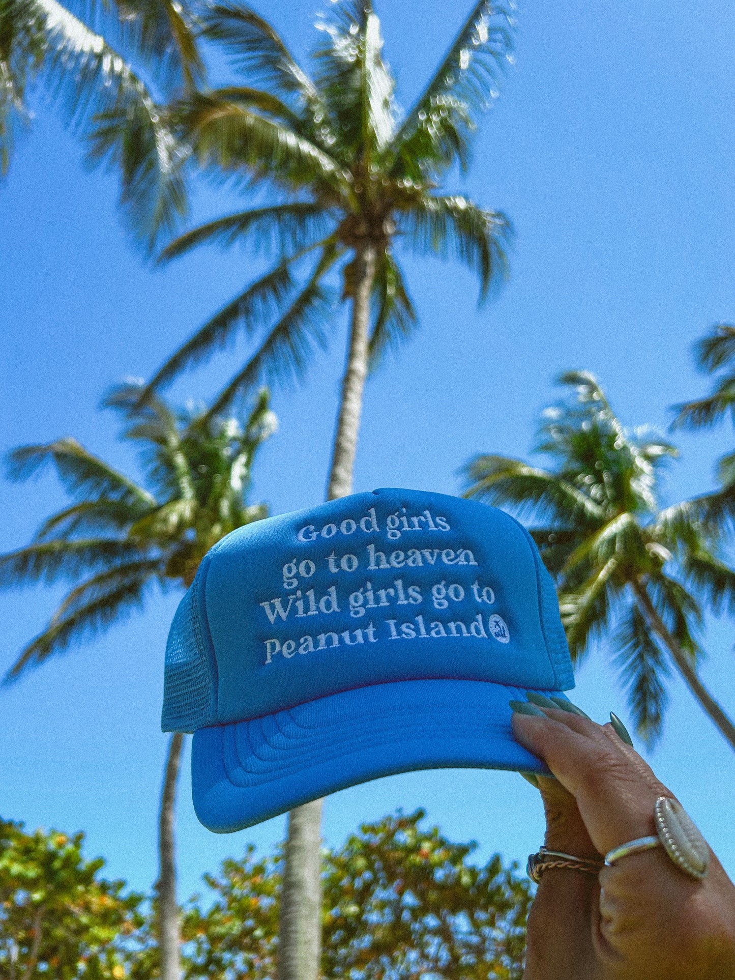 Wild Girls Go To Peanut Island Hat
