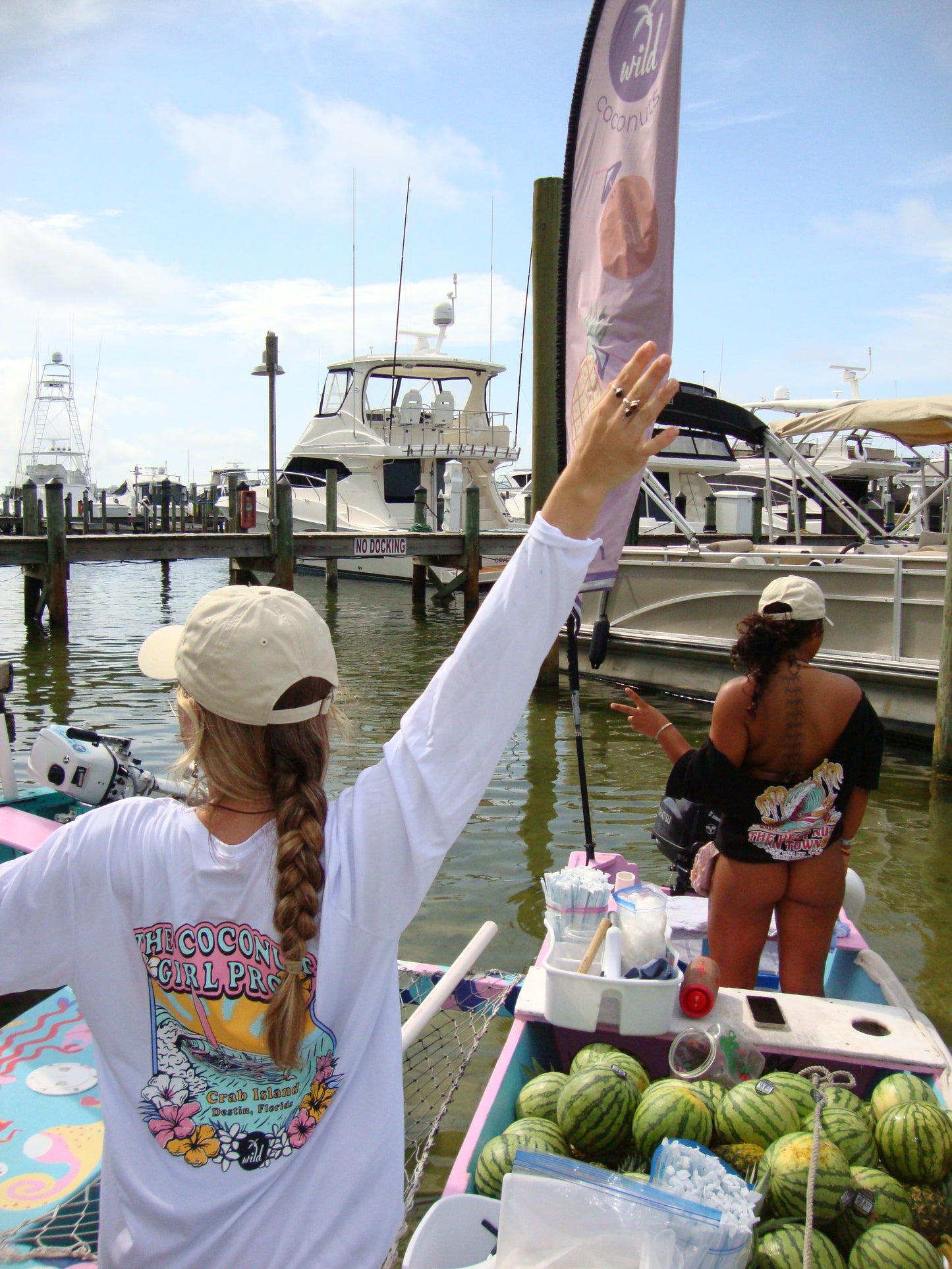 Coconut Girl Pro UV long sleeve white