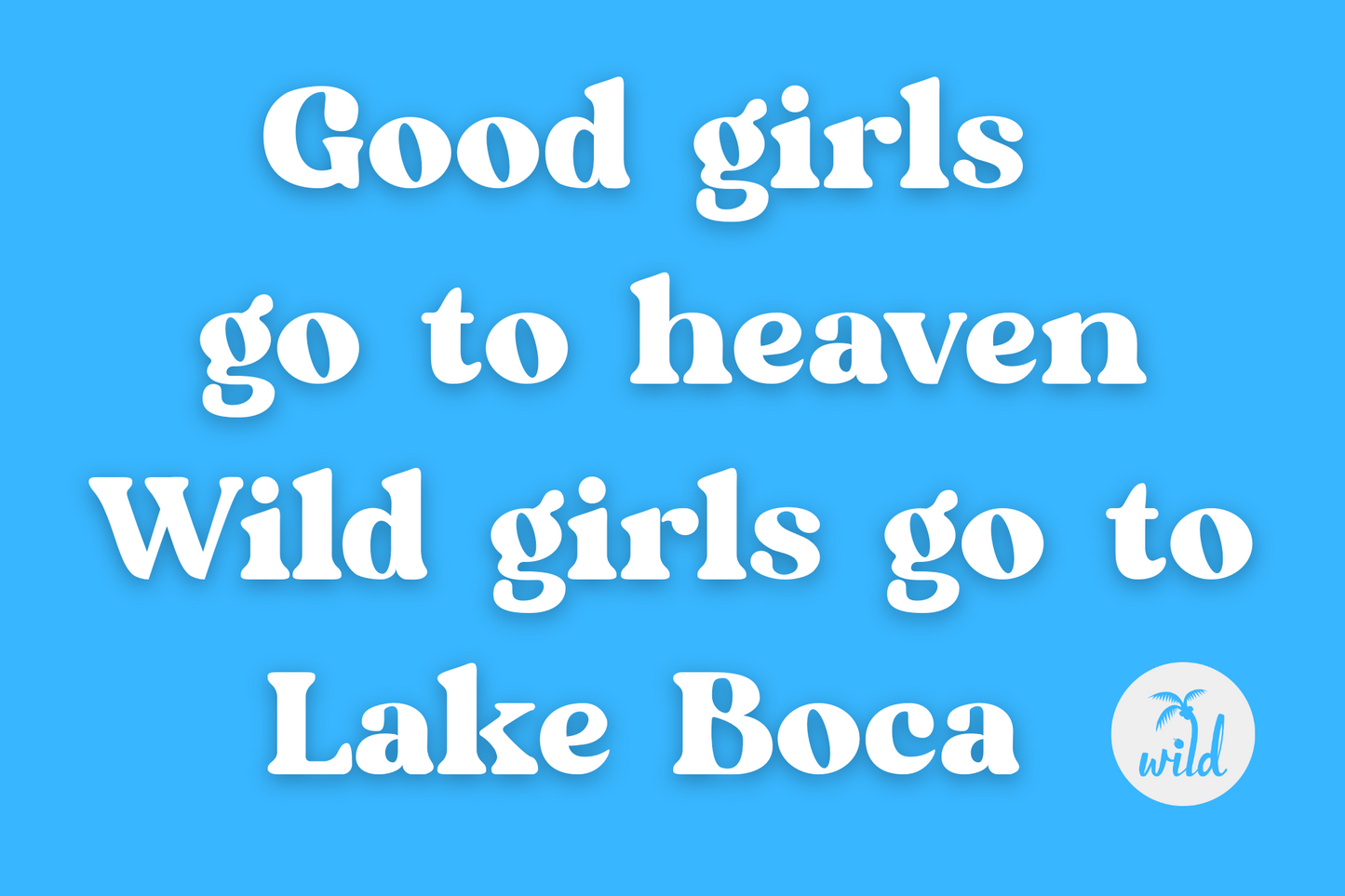 Wild Girls Boat Flag