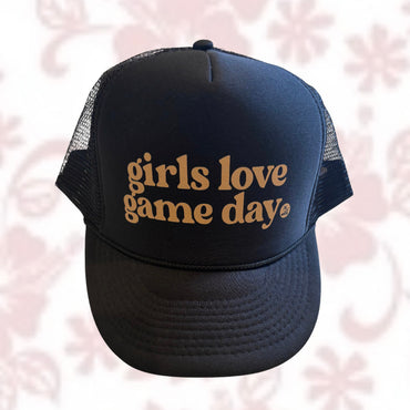 GIRLS LOVE GAME DAY HAT