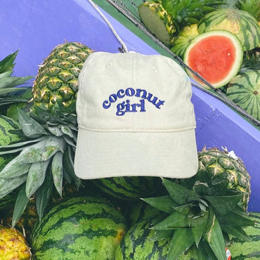 Wild Coconut Girl Baseball Cap