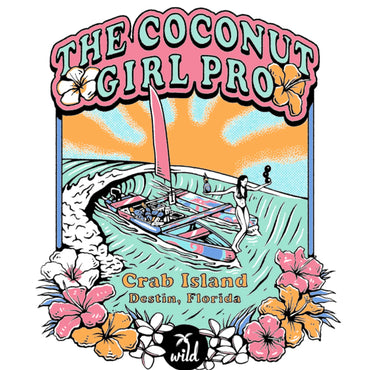 Coconut Girl Pro Tee pink