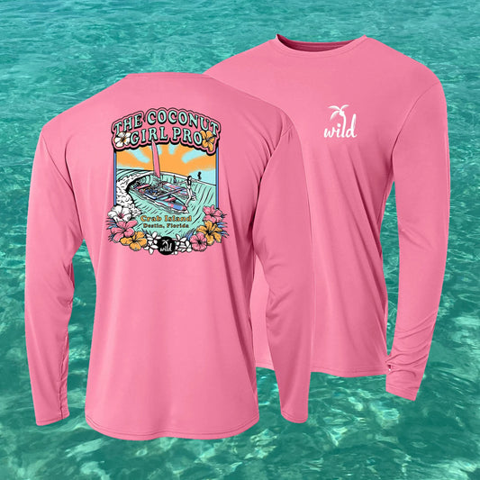 Coconut Girl Pro UV long sleeve pink