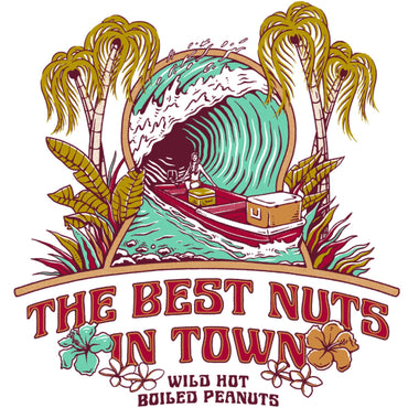 Wild Best Nuts in Town Tee white