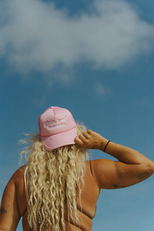 Girls Love Boats Pink